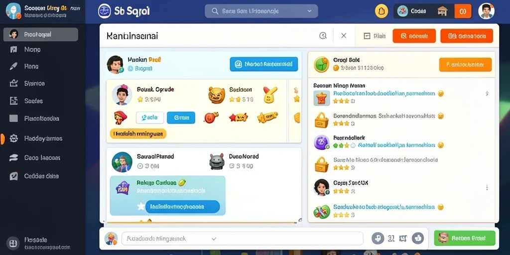 Tampilan awal aplikasi yang menarik dan user-friendly.